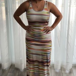 Striped Maxi Dress